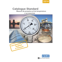 Le catalogue standard WIKA est maintenant disponible !